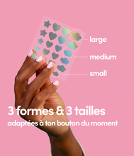 24 Patchs Boutons Unicorn Edition