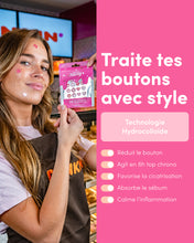 24 Patchs Boutons donuts