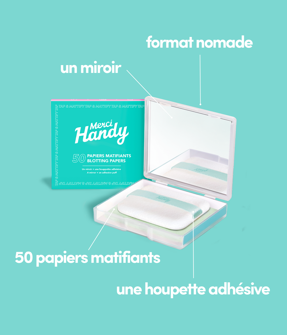 Blotting Paper + 150-Sheet Refill