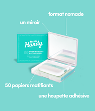 Papiers Matifiants + Recharge x 3