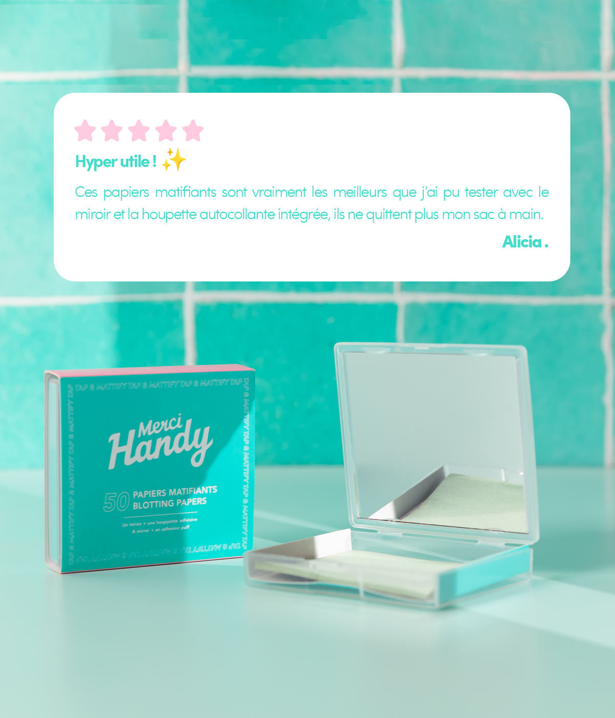 Blotting Paper + 150-Sheet Refill