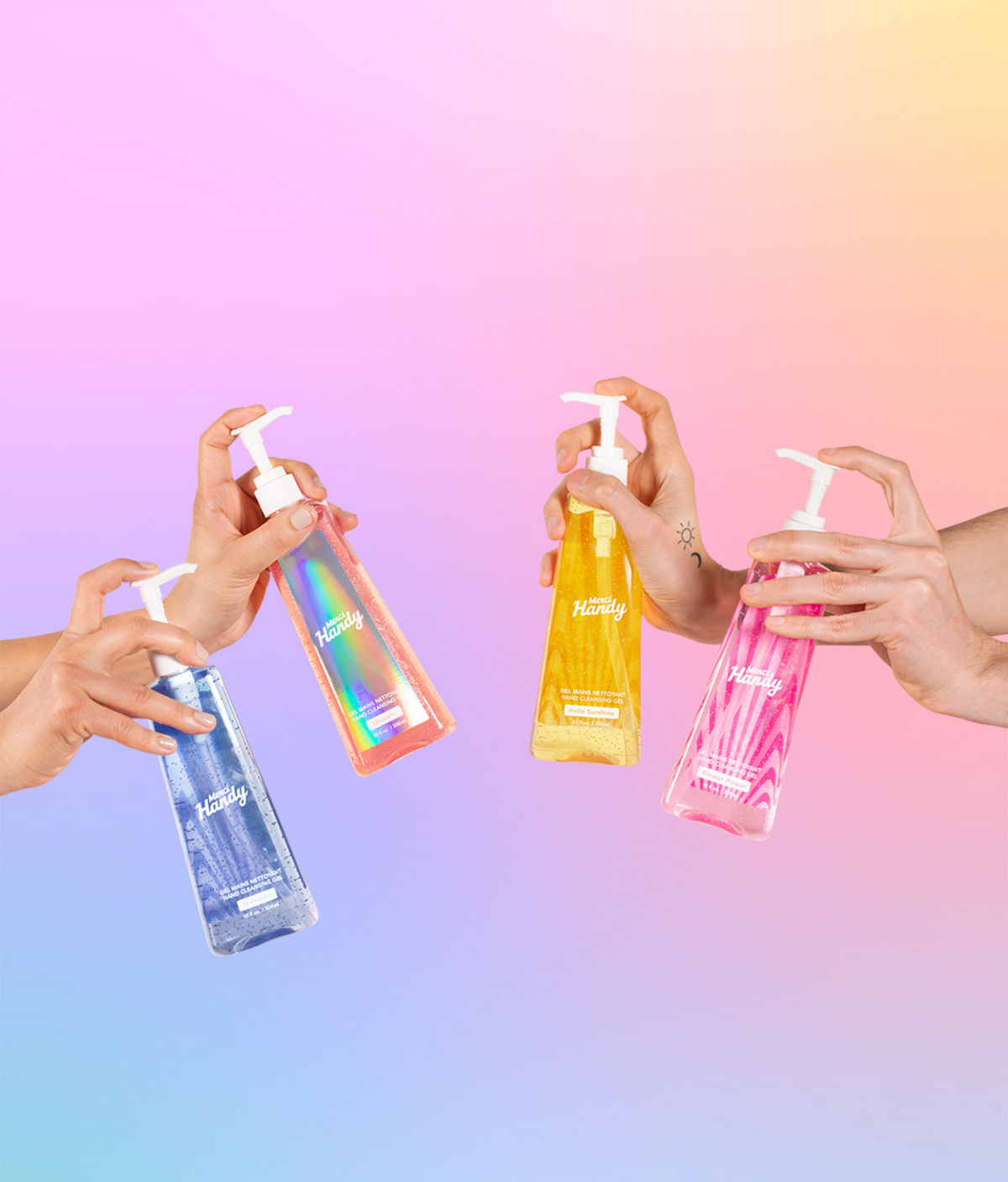 Hand Cleansing Gel Hello Sunshine Large Size